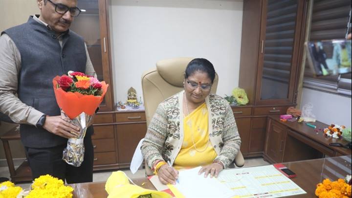 महिला-बाल विकास मंत्री सुश्री भूरिया ने किया कार्यभार ग्रहण